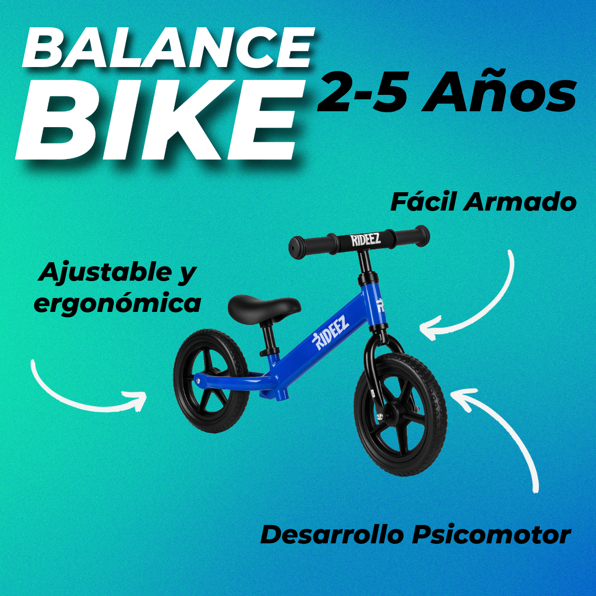 Rideez ULTRA | Bicicleta Equilibrio